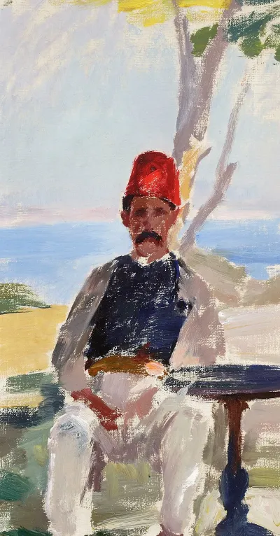 Turk From The Journey To Constantinople
