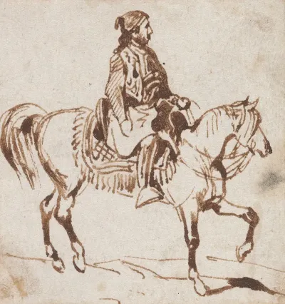 Turk On A Horse