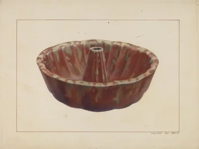 Turks Head Baking Dish