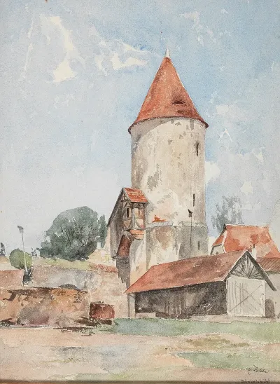 Turm In Dinkelsbuhl