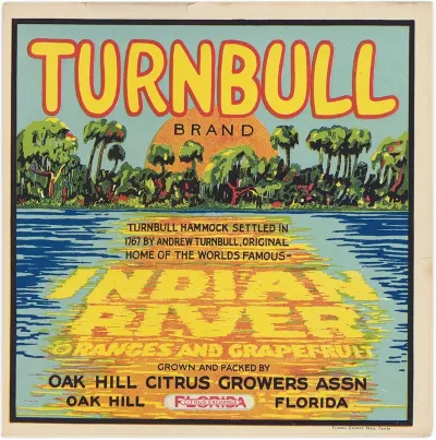 Turnbull Brand Citrus Label 2