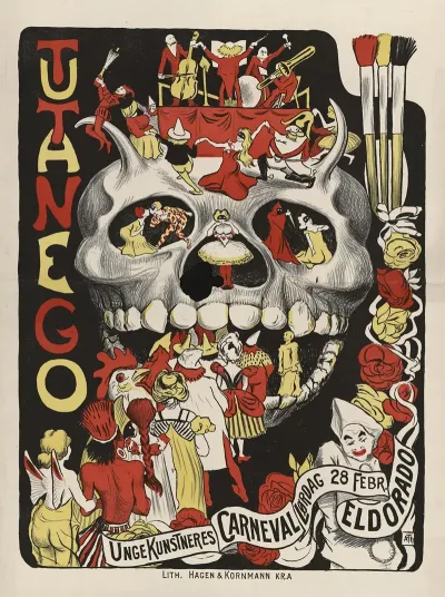 Tutanego Unge Kunstneres Carneval Lordag 28 Febr Eldorado