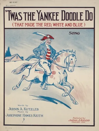 Twas The Yankee Doodle Do That Made The Red White And Blue Song