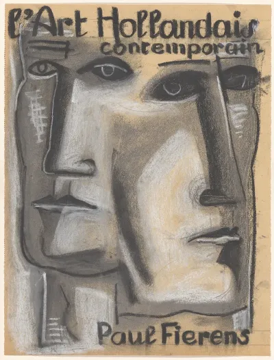 Twee Gezichten Paul Fierens Lart Hollandais Contemporain