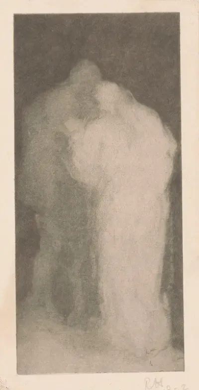 Twee Staande Figurenafter Matthijs Maris