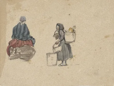Twee Studies Van Vissersvrouwen