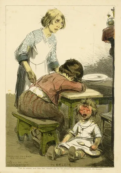 Twee Vrouwen En Huilend Kind