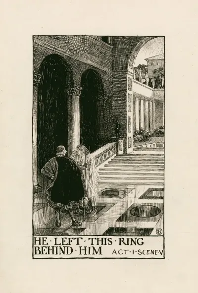 Twelfth Night He Left This Ring Behind Him Act I Scene V