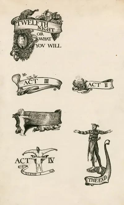 Twelfth Night Headings