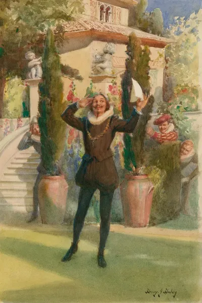 Twelfth Night Ii 5 Malvolio With The Letter