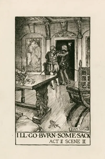 Twelfth Night Ill Go Burn Some Sack Act Ii Scene Iii