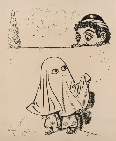Twelve Comic Strip Frames Of Arabic Woman Running Away With Young Man After Argument With Her Father Pl 4