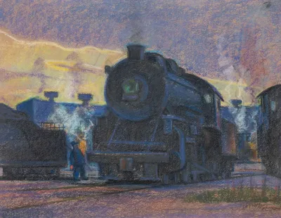 Twilight Of Steam Lindale Roundhouse