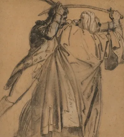 Two Arabs For The Revolt Of Cairo