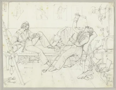 Two Art Students