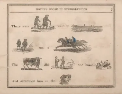 Two Blind Men Sea Two Cripples Race Bull Fight Bee Face