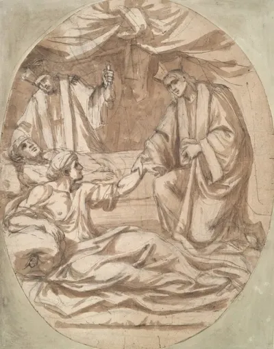 Two Cardinals Treating Two Patients