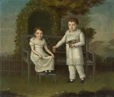Two Children Of The Kuenzer Family