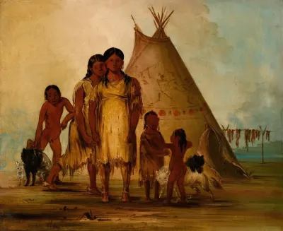 Two Comanche Girls