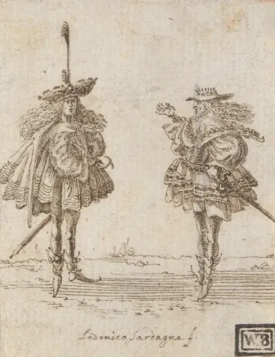 Two Courtiers