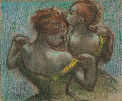Two Dancers Half Length