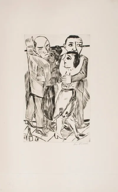 Two Dancing Couples