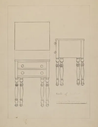 Two Drawer Stand 2
