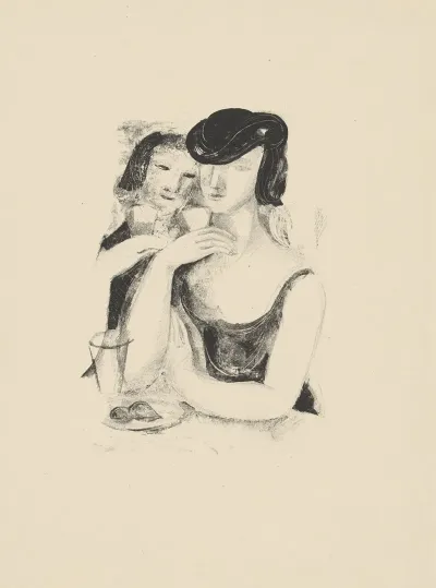 Two Drinking Women