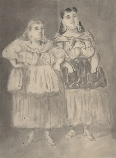 Two Fat Peasant Women