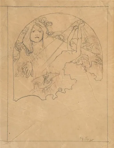 Two Female Figures