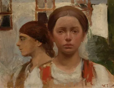 Two Female Heads 2