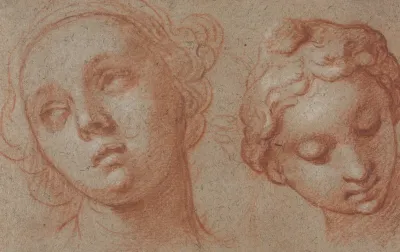 Two Female Heads