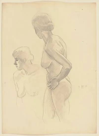 Two Female Nudes 2
