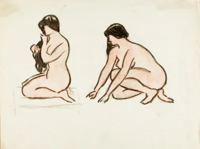 Two Female Nudes 5