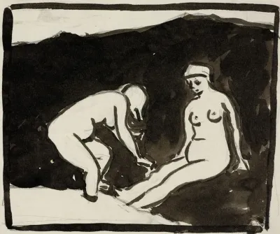 Two Female Nudes 6