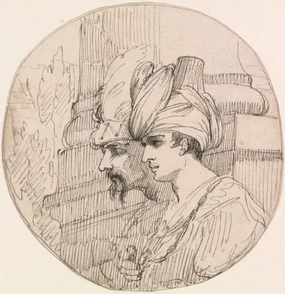 Two Heads In A Roundel