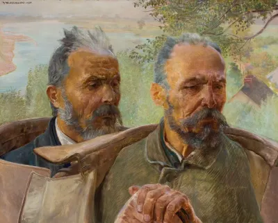 Two Heads Of Old Men