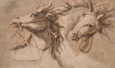 Two Horses Heads