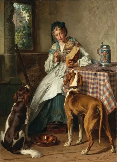 Two Hungry Companions
