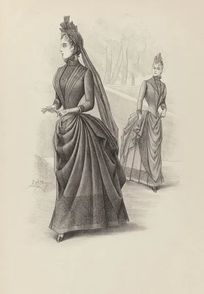 Two Ladies Walking