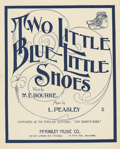 Two Little Blue Little Shoes