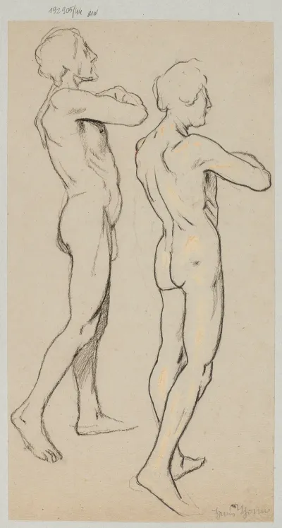 Two Male Nudes 7