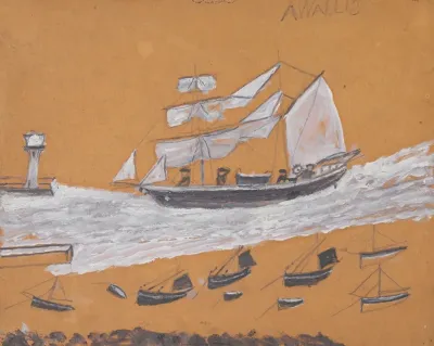 Two Master And Fishing Fleet