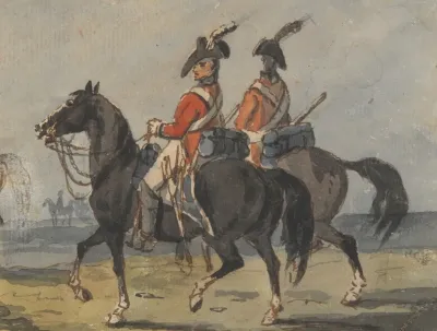 Two Members Of Royal Horse Guard