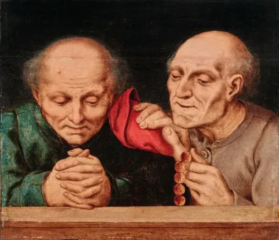 Two Men At Prayer