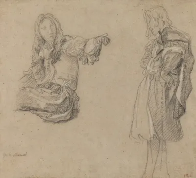Two Men In Elaborate Costumes