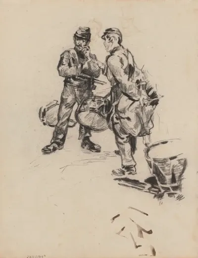 Two Militairy Men