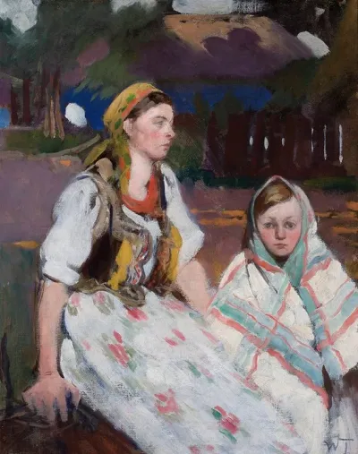 Two Peasant Girls 2