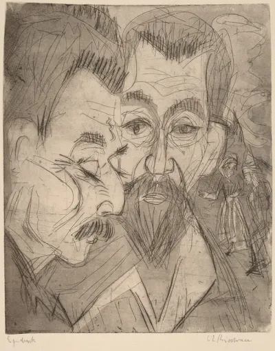 Two Peasant Heads