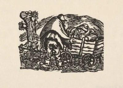Two Peasants And A Cart